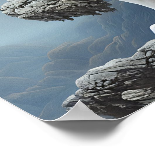 白獅子術 ポスター (角)