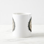 白獅子。イングランド コーヒーマグカップ (中央)