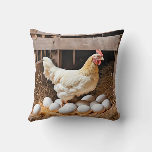 白玉鶏 クッション (裏面)