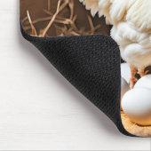 白玉鶏 マウスパッド (コーナー)