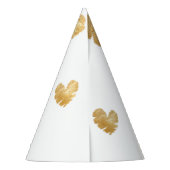 白生まれパーティー帽子 パーティーハット (裏面)