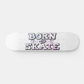 白生まれ落書き スケートボード (横)