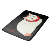 白生姜日本の猫 バスマット (アングル)