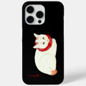 白生姜日本の猫 Case-Mate iPhoneケース (裏面)