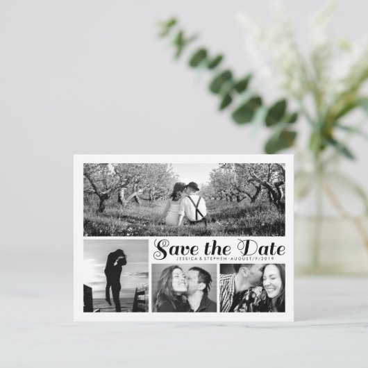 白番モダン号はがきを日付順に保存 案内ポストカード (スタンド正面)