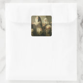 白癬児祈りの言葉 スクエアシール (バッグ)