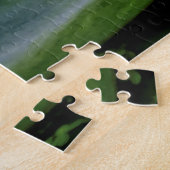 白白熱［赤熱］光を放つ蓮 ジグソーパズル (側面)