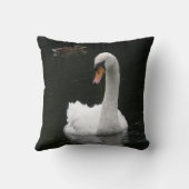 白白白鳥まくら クッション (裏面)