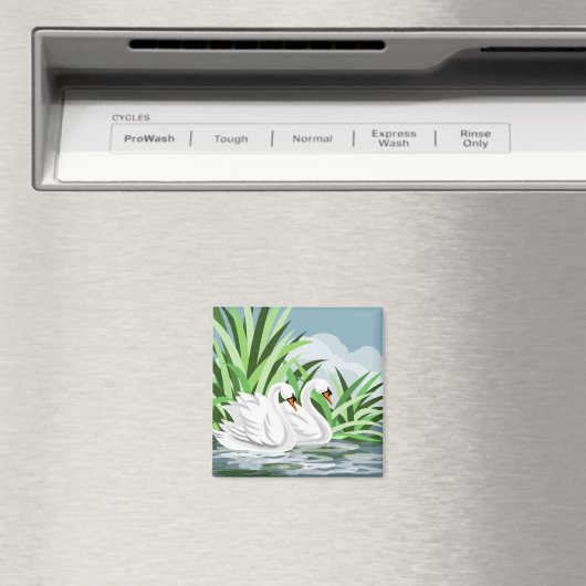 白白鳥 マグネット (インサイチュ (食洗機))