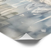 白白鳥no16光沢ポスター ポスター (コーナー)