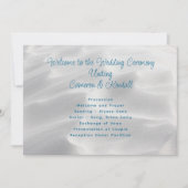 白砂ビーチ結婚式計画 シーズンカード (正面)