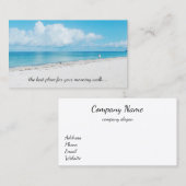 白砂名刺 名刺 (正面/裏面)