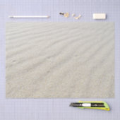 白砂海背景の分離 薄葉紙 (クラフト)