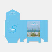 白砂結婚式の引き出物箱の海の麦のライン フェイバーボックス (折り畳みなし)