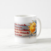 白磁の詩 コーヒーマグカップ (正面右)