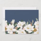 白磁フローラ引っ越し祝いパーティーパーティー 招待状 (裏面)