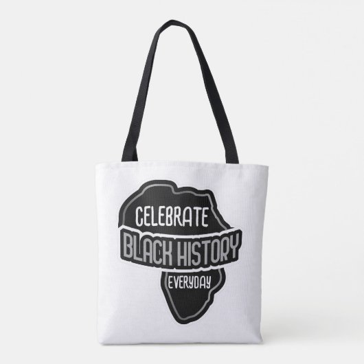 白祝色で毎日の黒い歴史 トートバッグ (裏面)