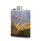 白神山地に照らす太陽 フラスク (左)