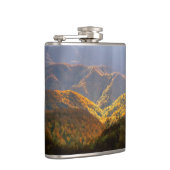 白神山地に照らす太陽 フラスク (右)