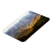 白神山地に照らす太陽 マグネット (左側)