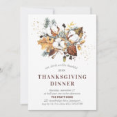 白秋のフローラ感謝祭ディナー 招待状 (正面)