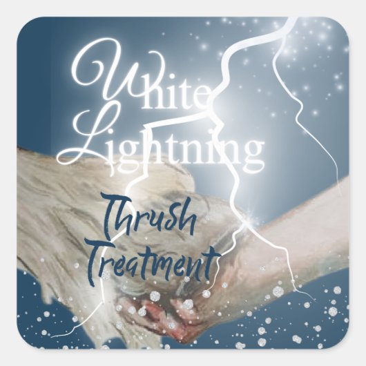 白稲妻ツラッシュトリートメント スクエアシール (正面)