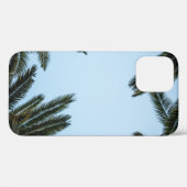 白空の下の緑のヤシの木 Case-Mate iPhoneケース (裏面 (横))