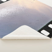 白空白の地に35 mmのフィルムフレームまたはストリップ シェルパブランケット (3/4)