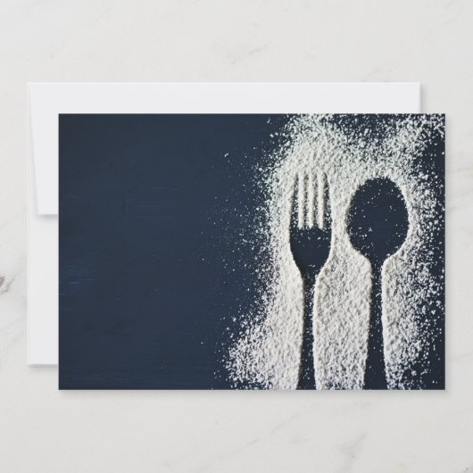 白粉砂糖レストラングランドオープニング 招待状 (裏面)