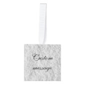 白糖キューブ キューブオーナメント (正面)