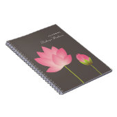 白紅蓮の花の日誌 ノートブック (右側)