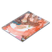 白紙の上にインクの汚れ,アクリル,アート, ノートブック (左側)