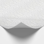 白紙の折り目に折り目を入れた食感のクランプル ラッピングペーパー (角)