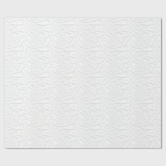 白紙の折り目に折り目を入れた食感のクランプル ラッピングペーパー (フラット)