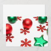 白紙の招待状（封筒付き） 招待状 (正面/裏面)