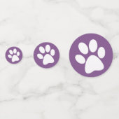 白紙印刷デザイン表紙吹雪 コンフェッティ (正面)