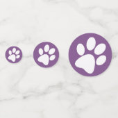 白紙印刷デザイン表紙吹雪 コンフェッティ (裏面)