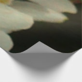 白紙水仙の繊細な白い花 ウッドポスター (コーナー)