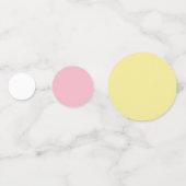 白紙水仙の繊細な白い花 コンフェッティ (裏面)