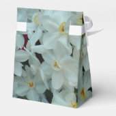 白紙水仙の繊細な白い花 フェイバーボックス (裏面サイド)