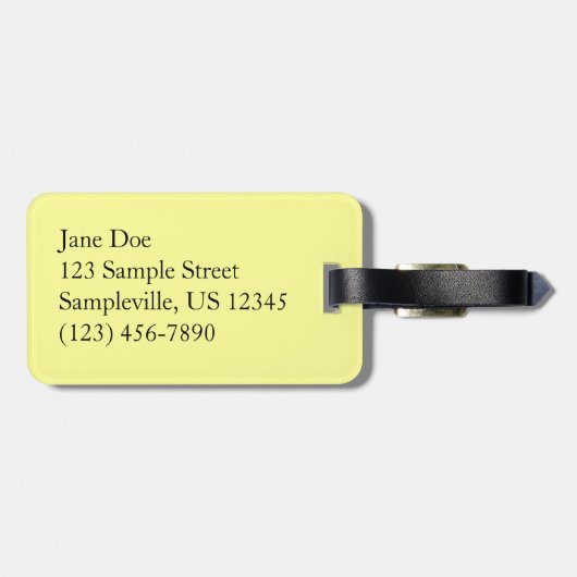 白紙水仙の繊細な白い花 ラゲッジタグ (裏面横)