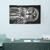 白素晴らしいフクロウ 横断幕 (トレードショー)