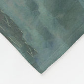 白素晴らしハロンAudubon鳥の野生動物絵画の フリースブランケット (角)