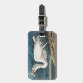 白素晴らしハロンAudubon鳥の野生動物絵画の ラゲッジタグ (正面縦)