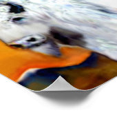 白素晴らし水牛 ポスター (角)