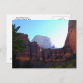 白素晴らし玉座、シオン、はがき ポストカード (正面/裏面)