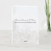 白素晴らし緑(0848) カード (裏面)