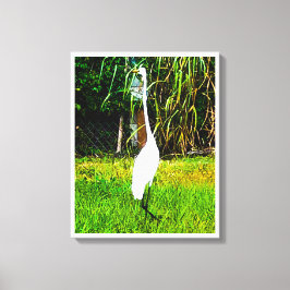 白素晴らし色引き伸ばしキャンバス印刷 キャンバスプリント