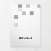 白素晴らし透コンテンポラリー明 三つ折りカード (カバー)