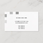 白素晴らし透コンテンポラリー明 名刺 (裏面)